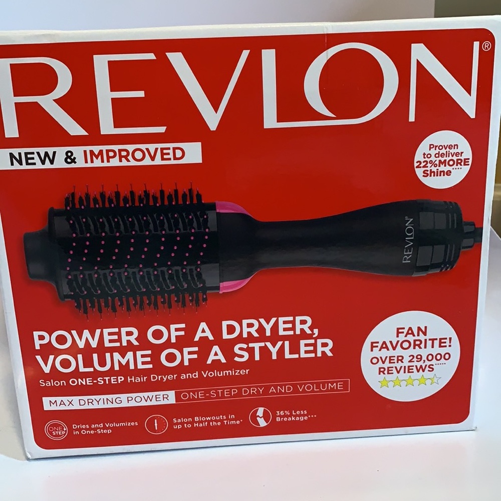 Revlon One-Step Hair Dryer and Volumizer Air Brush